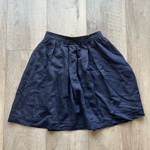 Burberry Brit Pleated Skirt in Navy Size 4